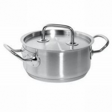 Garnek ze stali nierdzewnej niski - poj. 1.5 l Kitchen Line<br />model: 836002<br />producent: Hendi