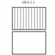 Grill kontaktowy panini GR 6.1 L