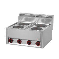 Kuchnia gastronomiczna elektryczna 4-płytowa SP 60 ELS<br />model: 00000491<br />producent: Redfox