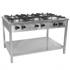 Kuchnia gastronomiczna gazowa 6-palnikowa | EGAZ TG-637.III<br />model: TG-637.III<br />producent: Egaz