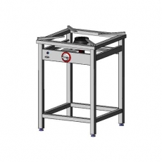 Taboret gastronomiczny gazowy 1-palnikowy | EGAZ TGO-110.II<br />model: TGO-110.II<br />producent: Egaz