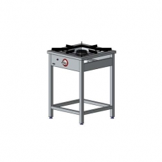 Taboret gastronomiczny gazowy 1-palnikowy | EGAZ TG-110.II<br />model: TG-110.II<br />producent: Egaz