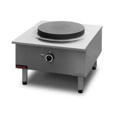 Taboret gastronomiczny elektryczny 1-płytowy | KROMET 000.TE-1F<br />model: 000.TE-1F<br />producent: Kromet