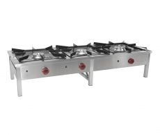 Taboret gastronomiczny gazowy 3-palnikowy | EGAZ TG-319.I<br />model: TG-319.I<br />producent: Egaz