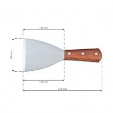 Szpachelka<br />model: T-208-11<br />producent: Tom-Gast