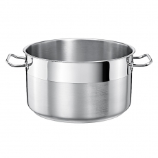 Garnek ze stali nierdzewnej średni - poj. 4 l SILVER<br />model: P2-2107-20<br />producent: Tom-Gast