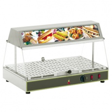 Witryna grzewcza przelotowa z nawilżaniem<br />model: WDL 100<br />producent: Roller Grill