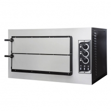 Piec do pizzy BASIC 2-komorowy 2/50 VETRO<br />model: 1F010036<br />producent: Prismafood