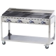 Grill gazowy Green Fire Kitchen Line 4-palnikowy - Hendi 149614