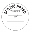  Naklejka FOOD SAFETY - Spożyć przed - 850145