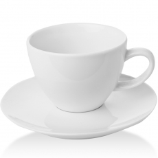 Filiżanka elegancka espresso ze spodkiem porcelanowa BIANCO<br />model: 770177<br />producent: Fine Dine