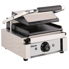 Grill kontaktowy pojedynczy 1800 1GR<br />model: A150668<br />producent: Bartscher