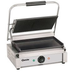 Grill kontaktowy Panini 1GR<br />model: A150676<br />producent: Bartscher