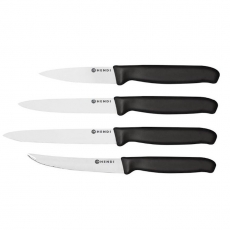 Zestaw 4 noży do obierania warzyw i owoców<br />model: 841280<br />producent: Hendi