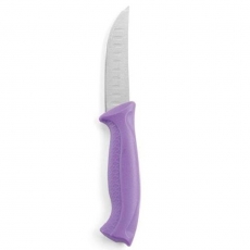 Nóż HACCP kucharski z ząbkowanym ostrzem fioletowy<br />model: 842171<br />producent: Hendi