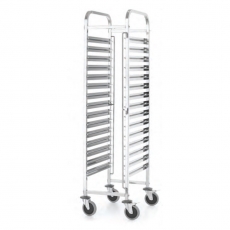 Wózek do transportu pojemników 15x GN 1/1 KitchenLine<br />model: 813270<br />producent: Hendi