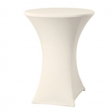 Pokrowiec na stół okrągły SYMPOSIUM biały<br />model: 813157<br />producent: Hendi
