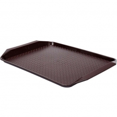 Taca fast food brązowa 43x30 cm<br />model: YG-02105<br />producent: Yato