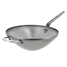 Patelnia Wok Mineral B<br />model: D-5618-32<br />producent: de Buyer