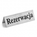 Tabliczka informacyjna REZERWACJA  FG03216