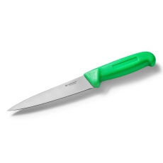 Nóż kuchenny HACCP zielony dł. 15 cm<br />model: FG01832<br />producent: Forgast