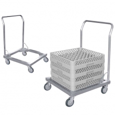  Wózek do transportu koszy do zmywarek<br />model: 8107/600<br />producent: Contacto