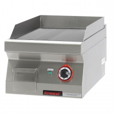 Płyta grillowa elektryczna | KROMET 700.PBE-400R-C<br />model: 700.PBE-400R/W<br />producent: Kromet