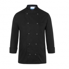 Bluza kucharska Basic męska czarna<br />model: BJM 2-1<br />producent: Karlowsky