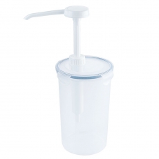 Dyspenser do sosów z pompką  1,2 l<br />model: 1323/120<br />producent: Contacto