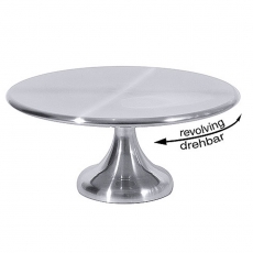 Patera na ciasto śr. 30 cm - obrotowa<br />model: 788/300<br />producent: Contacto