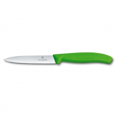 Nóż do jarzyn Swiss Classic zielony dł. ostrza 10 cm<br />model: 6.7706.L114<br />producent: Victorinox