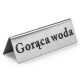 Tabliczka informacyjna GORĄCA WODA - FG03419