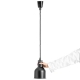 Lampa grzewcza do potraw czarna - typ A - FG03341