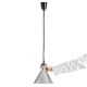 Lampa grzewcza do potraw srebrna - typ B - FG03345