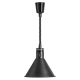 Lampa grzewcza do potraw czarna - typ B - FG03344