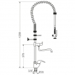 Bateria stojąca ze spryskiwaczem AG-1M/05FE AG-1M/05FE